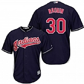 Youth Indians 30 Tyler Naquin Navy Cool Base Jersey Dzhi,baseball caps,new era cap wholesale,wholesale hats